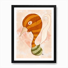 Dirty Birdy Art Print