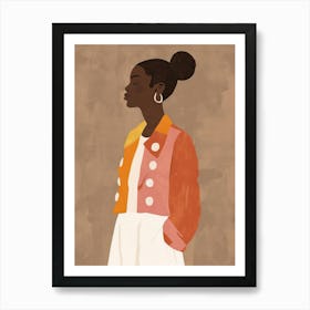 Afro-American Woman 64 Art Print