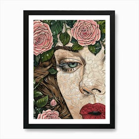 Roses 1 Art Print