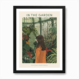 In The Garden Poster Royal Botanic Garden Edinburgh United Kingdom 2 Art Print