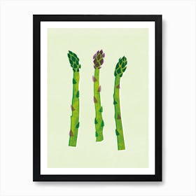 Asparagus Art Print