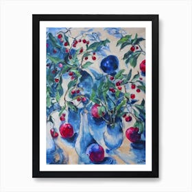 Pomegranate 1 Classic Fruit Art Print