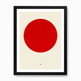 THE CIRCLE N°06 1 Art Print