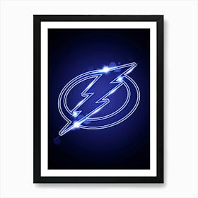 Tampa Bay Lightning 1 Art Print