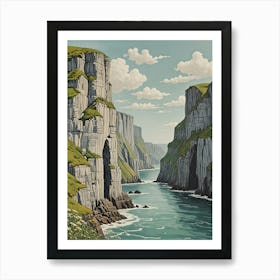 Cliffs Of Ireland Art Print