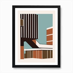 Abstract Architecture 4 Art Print