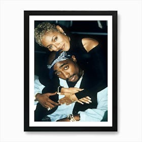 Rapper Tupac Shakur 2pac Music Art Print