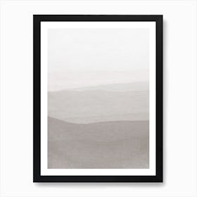 Subtle Layers Art Print