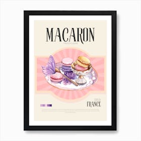 Macaron Art Print