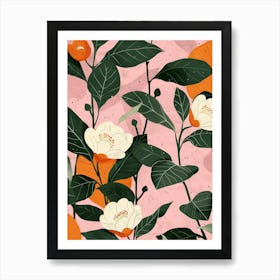 Floral Pattern 27 Art Print