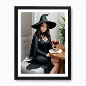 Beautiful Witch 1 Art Print