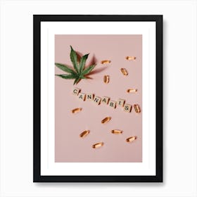 Cannabis Art Print
