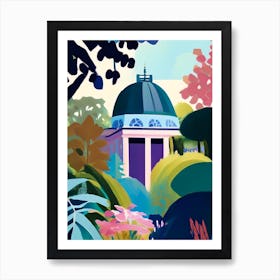 Kew Gardens, 1, United Kingdom Abstract Still Life Art Print