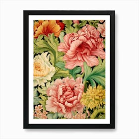 Floral Pattern 51 Art Print