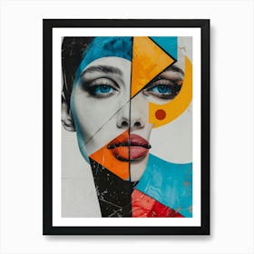 Portrait Of A Woman 627 Art Print