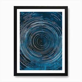 Starry Sky Canvas Print Art Print