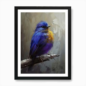 Blue Bird 11 Art Print