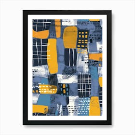 Abstract Cityscape 4 Art Print
