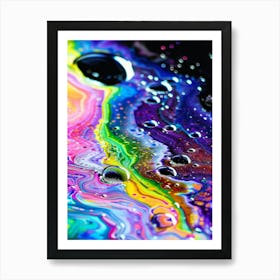 Rainbow Paint 1 Art Print