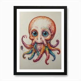 Octopus 15 Art Print