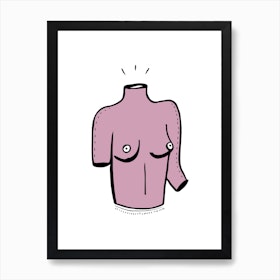 Nipples Art Print by NastyPeache Art - Fy