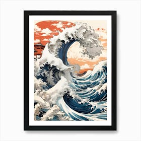 Great Wave Off Kanagawa Art Print