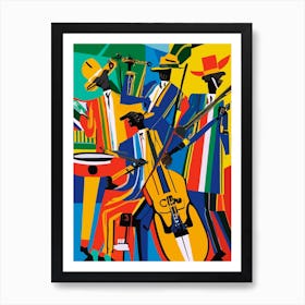 Jazz Musicians Art Print