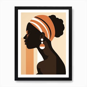 African Woman 13 Art Print