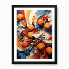 Oranges 1 Art Print