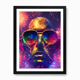 Mr Universe Art Print