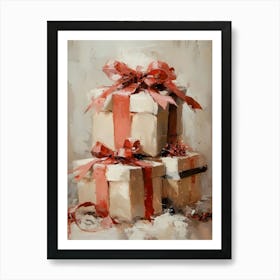 Christmas Presents 12 Art Print