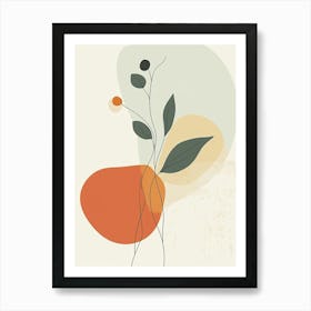 Abstract Flower 58 Art Print