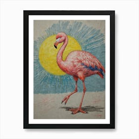 Flamingo 32 Art Print