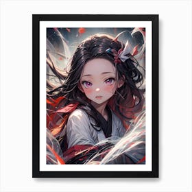 Demon Slayer Nezuko Kamado (150) Art Print