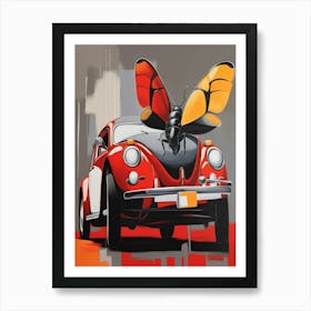 Beetle Art Print