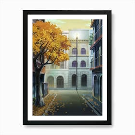 Street Scene Art Print