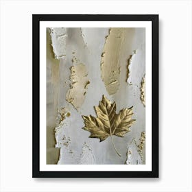 Gold Leaf Art Print