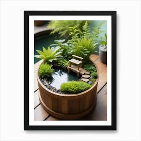 Miniature Garden 5 Art Print