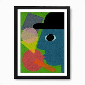 Bubbles And Shapes Art Print