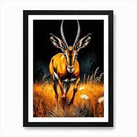 Wild Animal Creative Portrait 98 Art Print