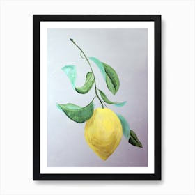 Lemons Have Wings Art Print