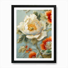 Chinese Embroidery 47 Art Print