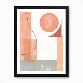 Shapes Art Print