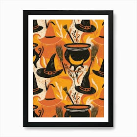 Witches Cauldron Art Print