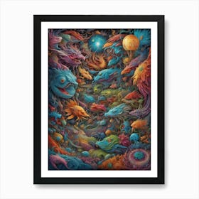 Symbiosis 1 Art Print