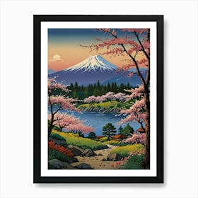 Mt Fuji 2 Art Print