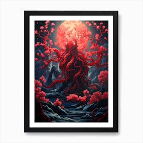 Octopus Art Print