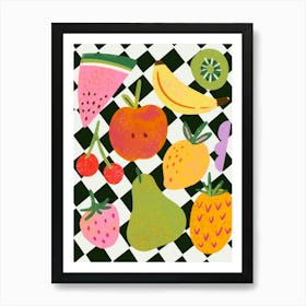 Fruit And Veg Art Print