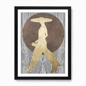 La Madame Noir Art Print