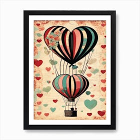 Valentines Day High on Love Art Print